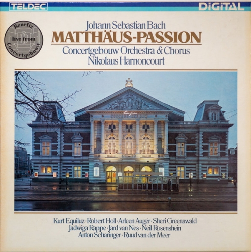 Pasja w. św Mateusza Bach Hanroncourt całość ERATO NOWA