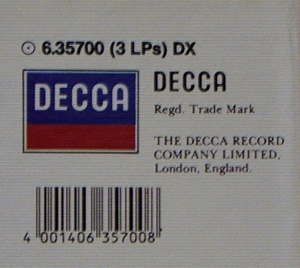 DECCA Mendelssohn
