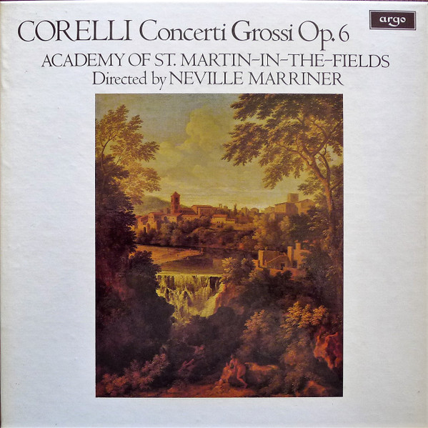 A. Corelli – 12 Concerti Grossi op.6 – Neville Marriner – Academy of St Martin-in-the-Fields (Box 3LP)
