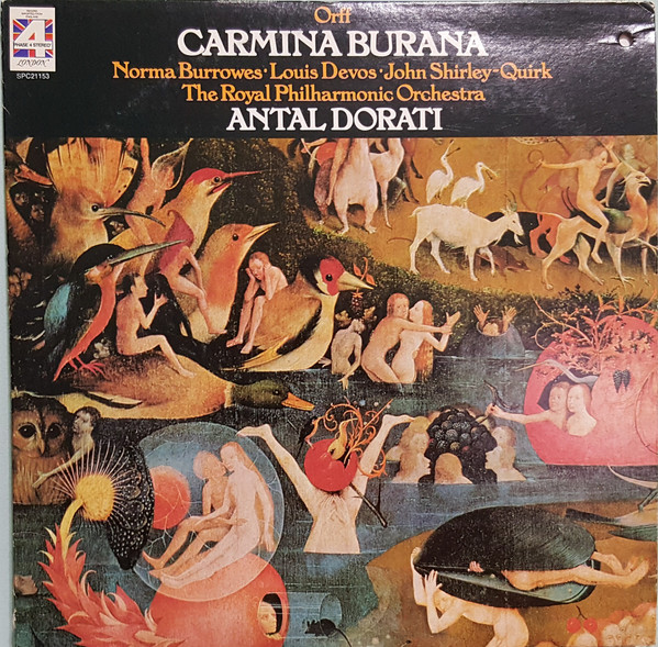C. Orff – Carmina Burana – Antal Dorati – Royal Philharmonic Orchestra (LP)