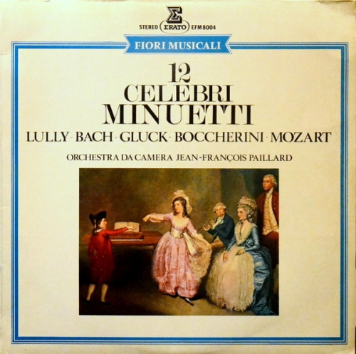 L. Boccherini, W.A Mozart i inni – 12 słynnych menuetów – Jean-François Paillard,