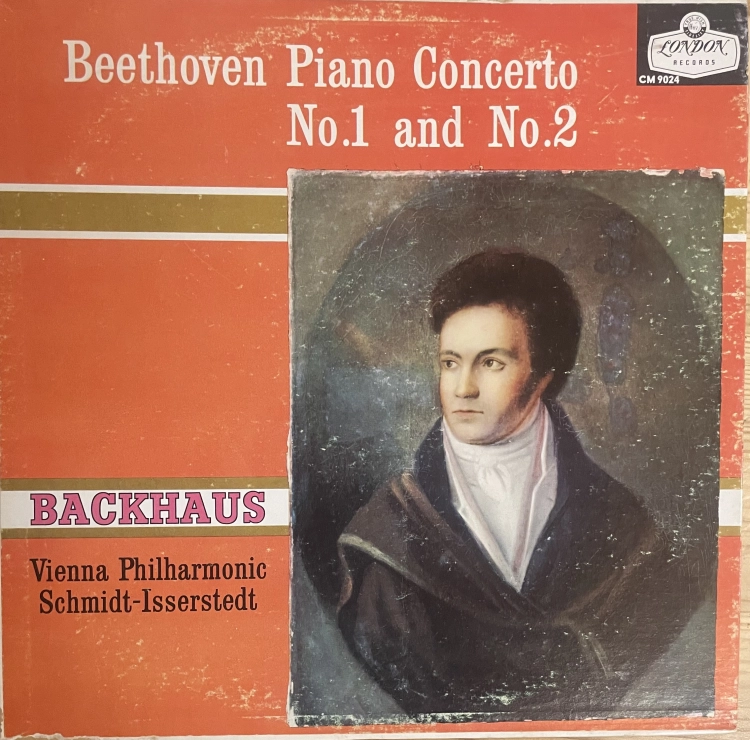 L.van Beethoven – Koncerty fortepianowe nr 1 i 2 – W.Backhaus, H.Schmidt-Isserstedt – Wiedeńscy Filharmonicy (LP)