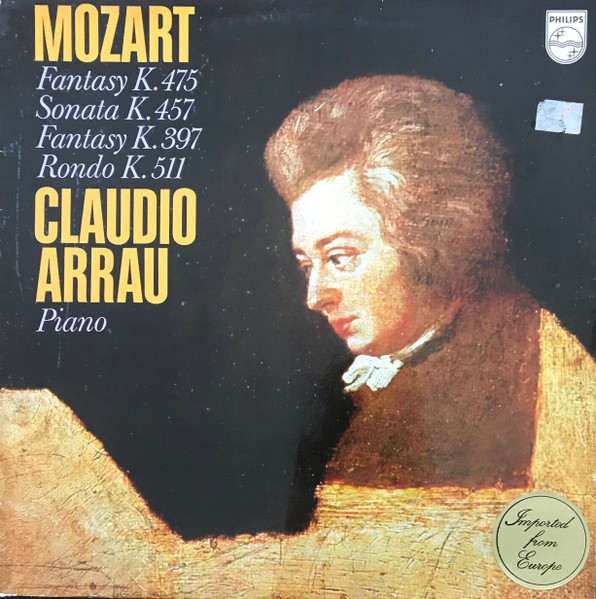 L.Mozart – Fantazje KV 475, 397 i Sonata KV 457 – Claudio Arrau