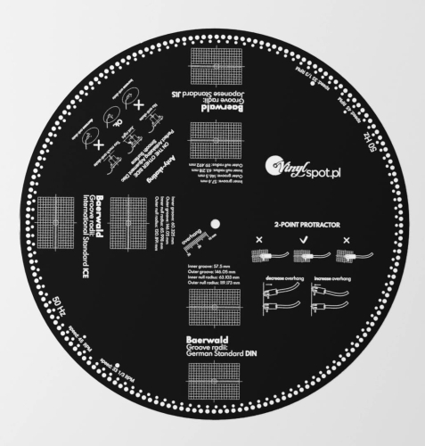 Płyta testowa do kalibracji gramofonu Pure Vinyl 180 g VinylSpot