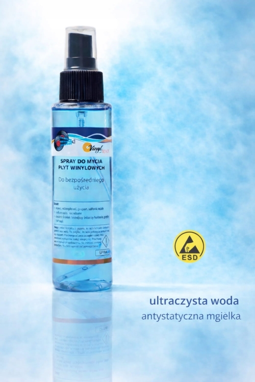 Płyn antystatyczny do płyt winylowych w mgiełce 200ml VinylSpot