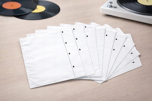 Koperta wewnętrzna Mofi Style 12" (LP) HDPE + papier ryżowy biały – 10 szt. VinylSpot.jpeg