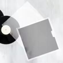 Koperta wewnętrzna Mofi Style 12" (LP) HDPE + papier ryżowy czarny – 10 szt. VinylSpotjpeg